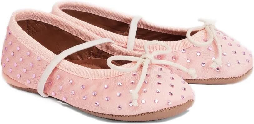 Pèpè Verfraaide ballerina's met strik Roze