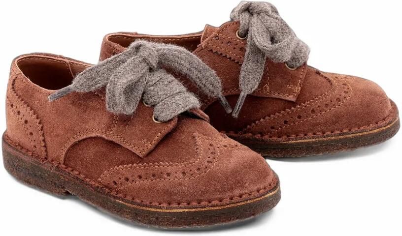 Pèpè Vittorio suède brogues Bruin