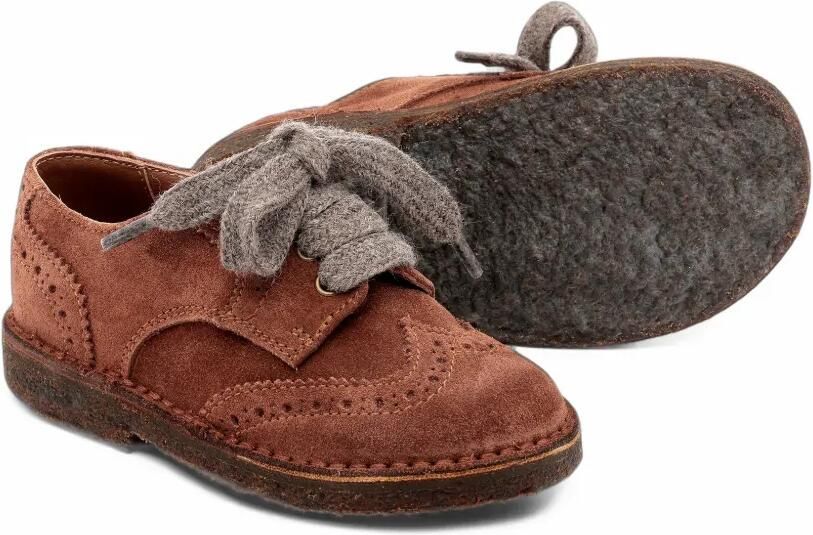 Pèpè Vittorio suède brogues Bruin - Foto 3