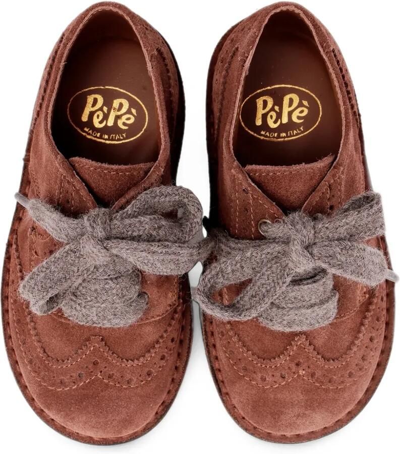 Pèpè Vittorio suède brogues Bruin - Foto 2