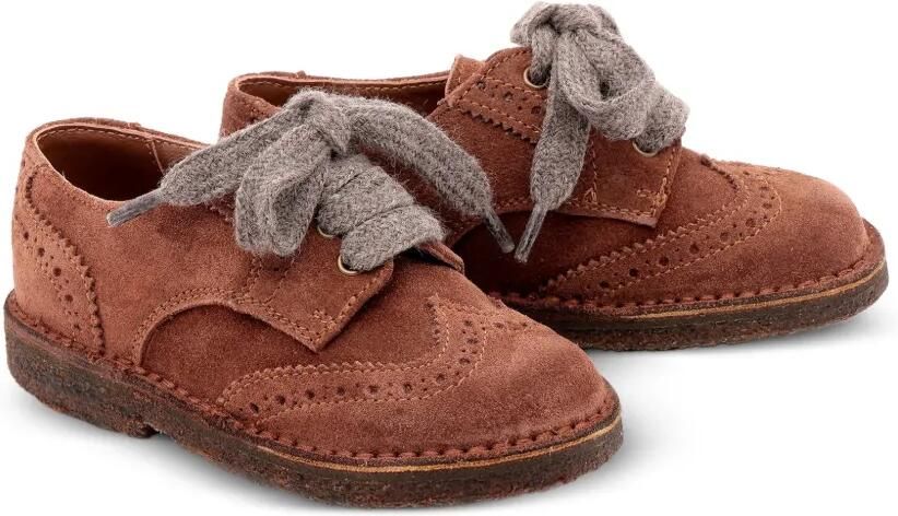 Pèpè Vittorio suède brogues Bruin