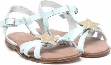 Pèpè Sandalen met bandjes Blauw