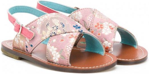 Pèpè Sandalen met gesp Roze