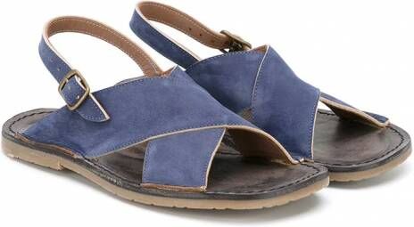 Pèpè Sandalen met open neus Blauw