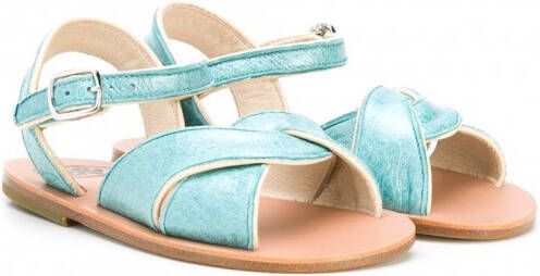 Pèpè Sandalen met open neus Blauw