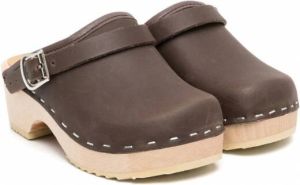 Pèpè Sandalen met plateauzool Bruin