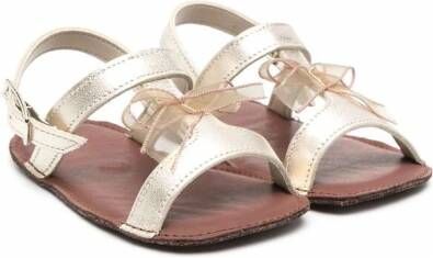 Pèpè Sandalen met strikdetail Goud