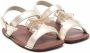 Pèpè Sandalen met strikdetail Goud - Thumbnail 1