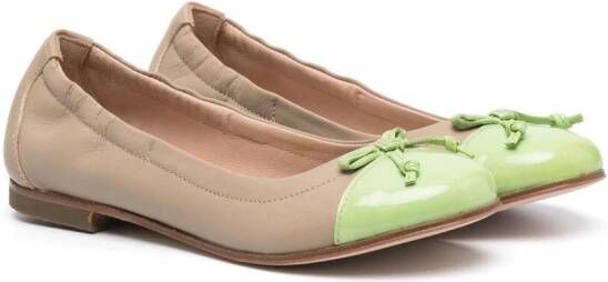 Pèpè Slip-on ballerina's Beige