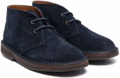 Pèpè Suède desert boots Blauw