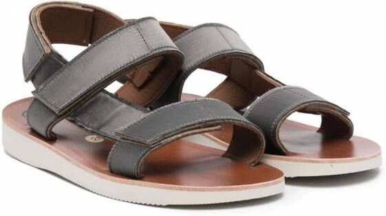 Pèpè Summer sandalen met dubbele bandjes Grijs