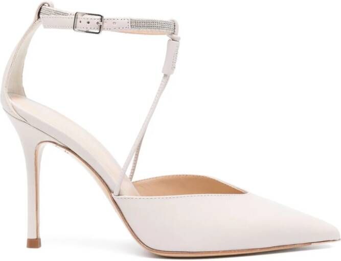 Peserico Leren pumps Grijs