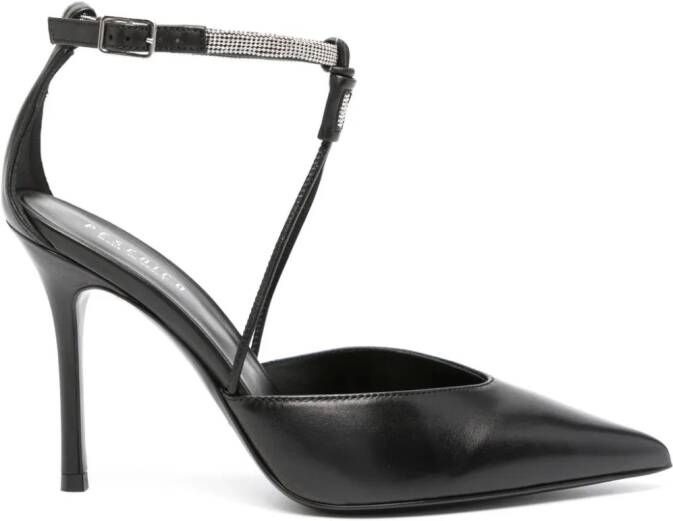 Peserico Leren pumps Zwart