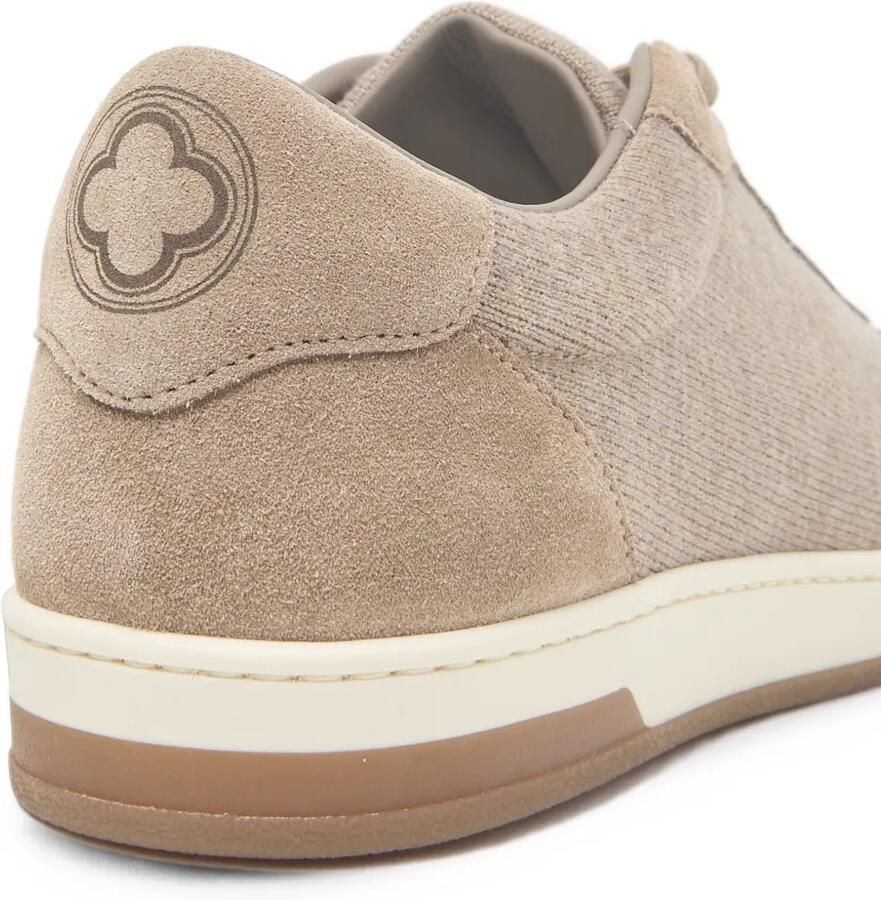 Peserico Gebreide sneakers met suède vlakken Beige - Foto 2