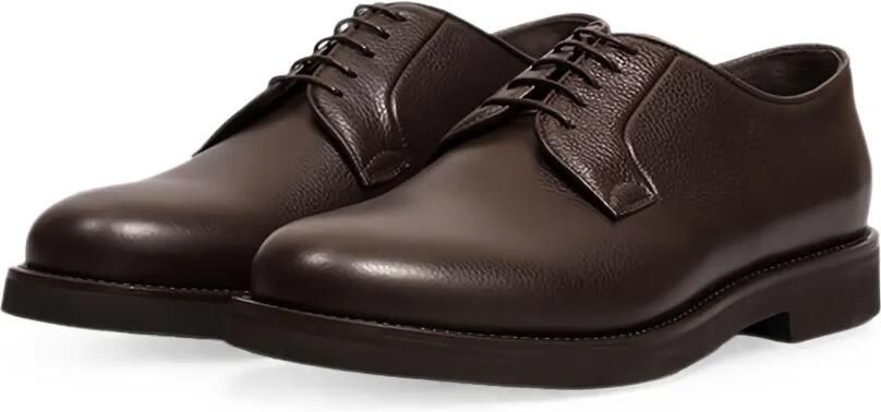 Peserico Leren Derby schoenen Bruin - Foto 5