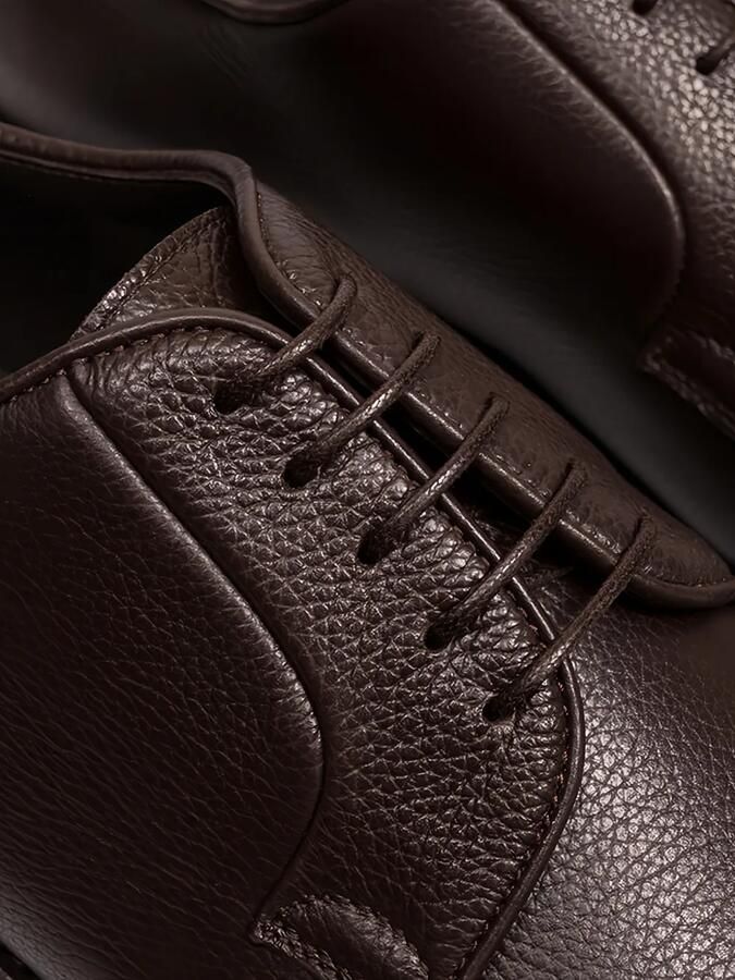 Peserico Leren Derby schoenen Bruin - Foto 2