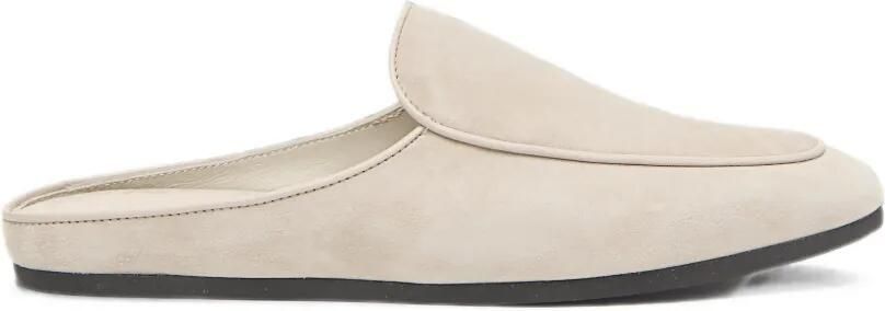 Peserico Platte muiltjes met suède afwerking Beige