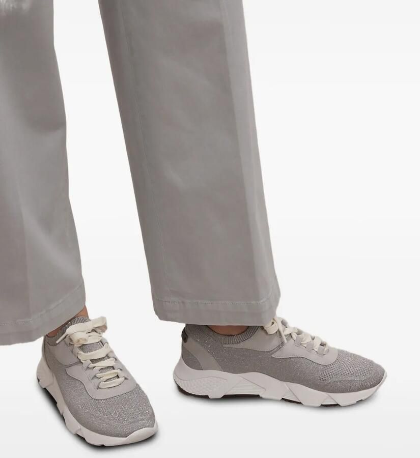 Peserico Sneakers met glitter Grijs - Foto 3