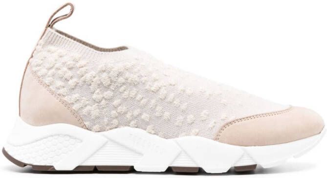 Peserico Sneakers met vlakken Beige