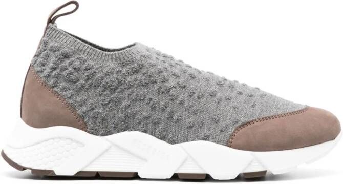 Peserico Suède sneakers Grijs