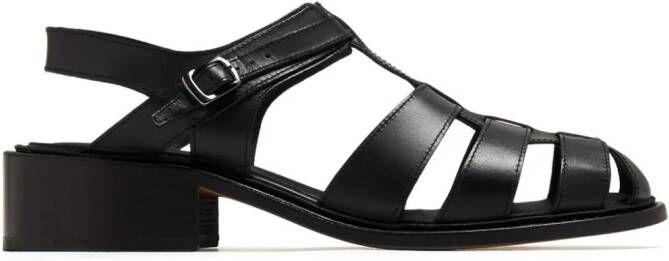 PHILEO Suki sandalen van imitatieleer Zwart