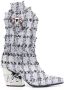 Philipp Plein Cowboy Gothic Plein laarzen Blauw - Thumbnail 1