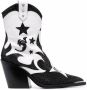 Philipp Plein Cowboylaarzen met bandjes Zwart - Thumbnail 1