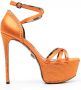 Philipp Plein Sandalen met verfraaide plateauzool Oranje - Thumbnail 1