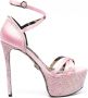 Philipp Plein Sandalen met verfraaide plateauzool Roze - Thumbnail 1