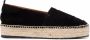 Philipp Plein Espadrilles met geborduurde doodskop Zwart - Thumbnail 1