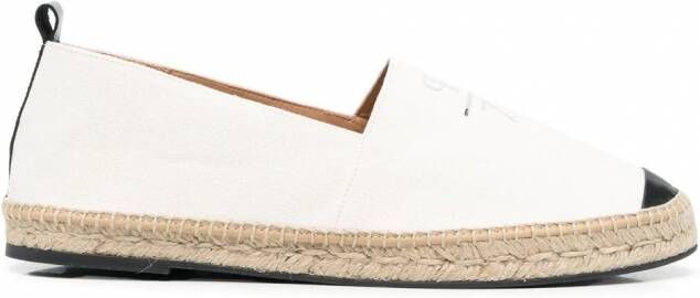 Philipp Plein Espadrilles met logoprint Wit