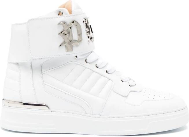 Philipp Plein High-top sneakers Wit