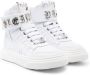 Philipp Plein Junior Gothic Plein high-top sneakers Wit - Thumbnail 1