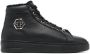 Philipp Plein Hexagon high-top sneakers Zwart - Thumbnail 1
