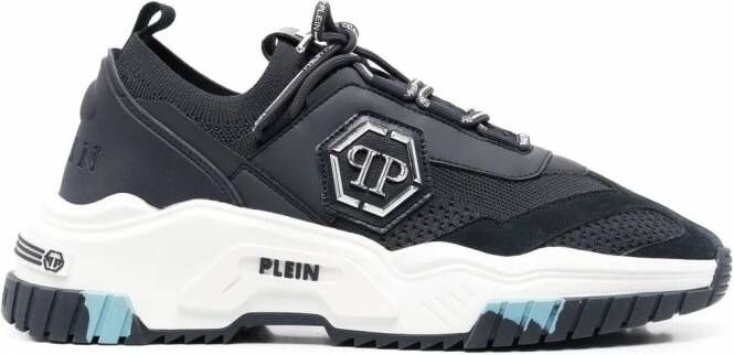 Philipp Plein Hexagon low-top sneakers Blauw