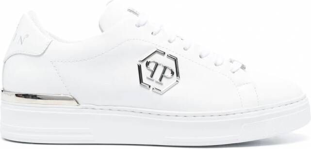 Philipp Plein Hexagon low-top sneakers Wit