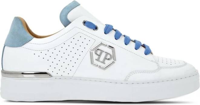 Philipp Plein Hexagon low-top sneakers Wit