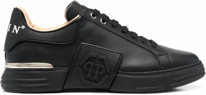 Philipp Plein Hexagon low-top sneakers Zwart