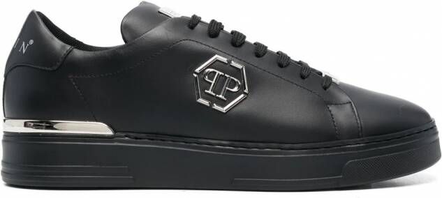 Philipp Plein Hexagon low-top sneakers Zwart