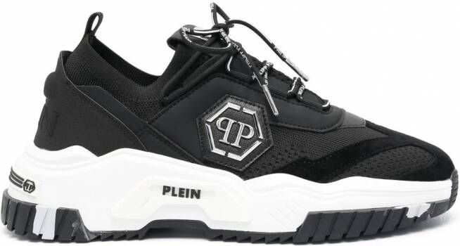 Philipp Plein Hexagon low-top sneakers Zwart - Foto 1