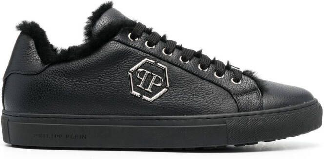 Philipp Plein Hexagon low-top sneakers Zwart