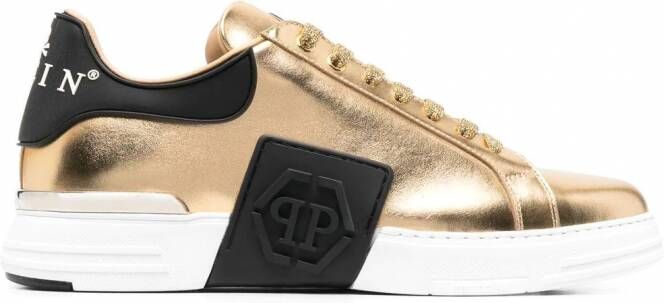 Gouden Philipp Plein heren schoenen online kopen? Vergelijk op Schoenen.nl