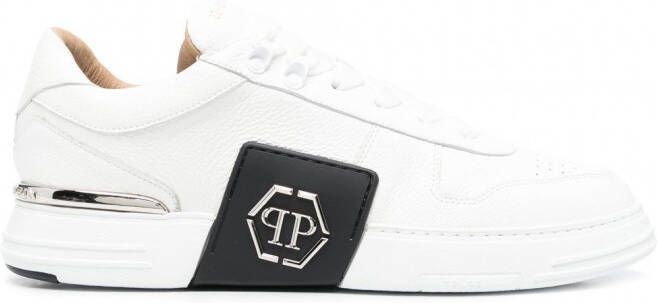 Philipp Plein Hexagon low-top sneakers Wit