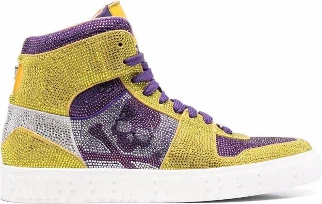 Philipp Plein High-top sneakers Geel