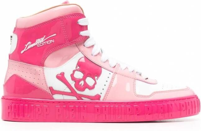 Philipp Plein High-top sneakers Roze