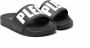 Philipp Plein Junior Badslippers met print Zwart - Thumbnail 1