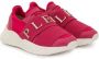 Philipp Plein Junior Hardloopsneakers met logo Roze - Thumbnail 1