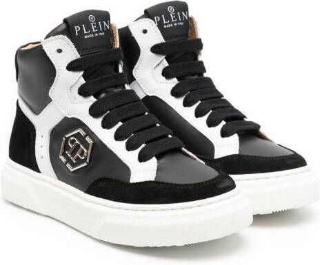 Philipp Plein Junior High-top sneakers Zwart