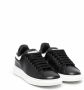 Philipp Plein Junior Runner leren sneakers Zwart - Thumbnail 1