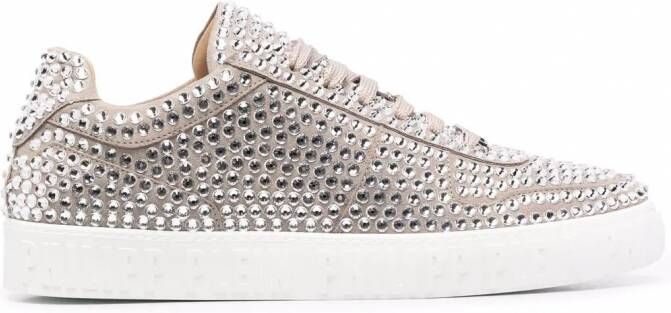 Philipp Plein King Power low-top sneakers Beige